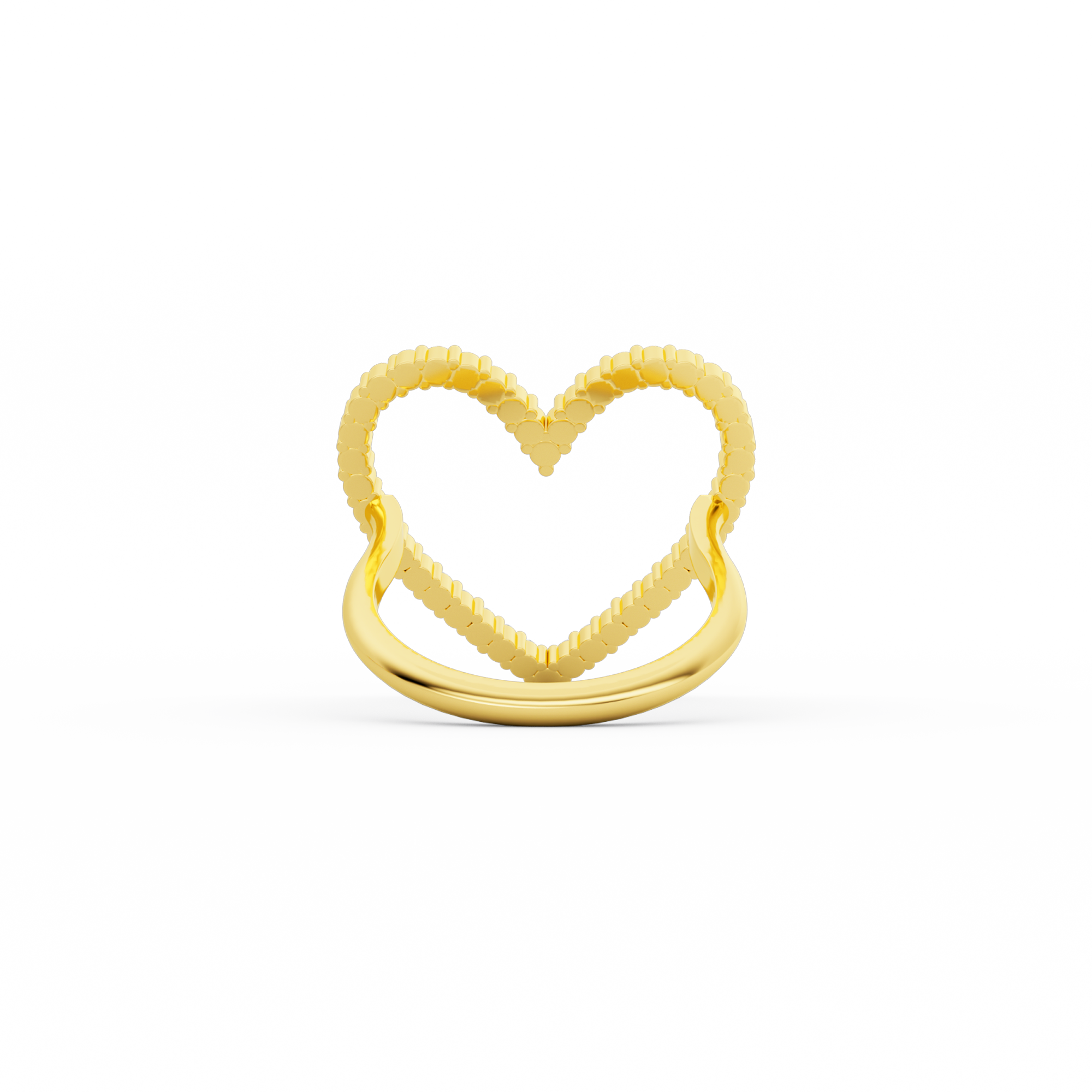 HEART DIAMOND RING