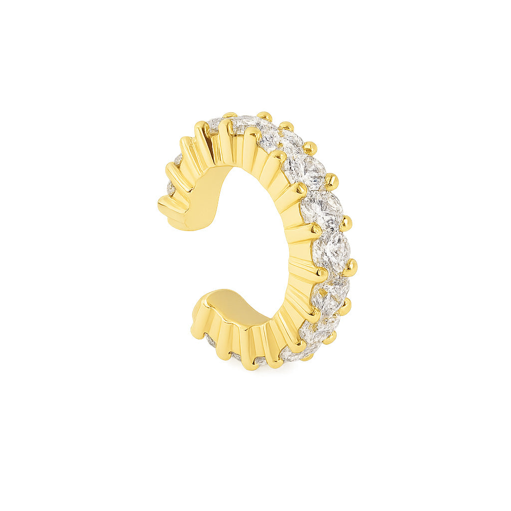 Billion Avenue Iris Diamond Ear Cuff