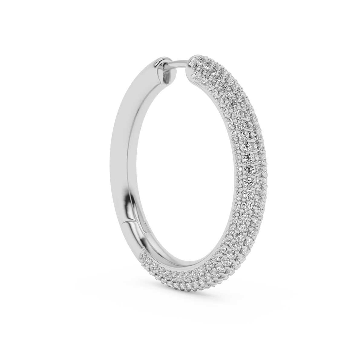 KOS DIAMOND EARRING L 30MM