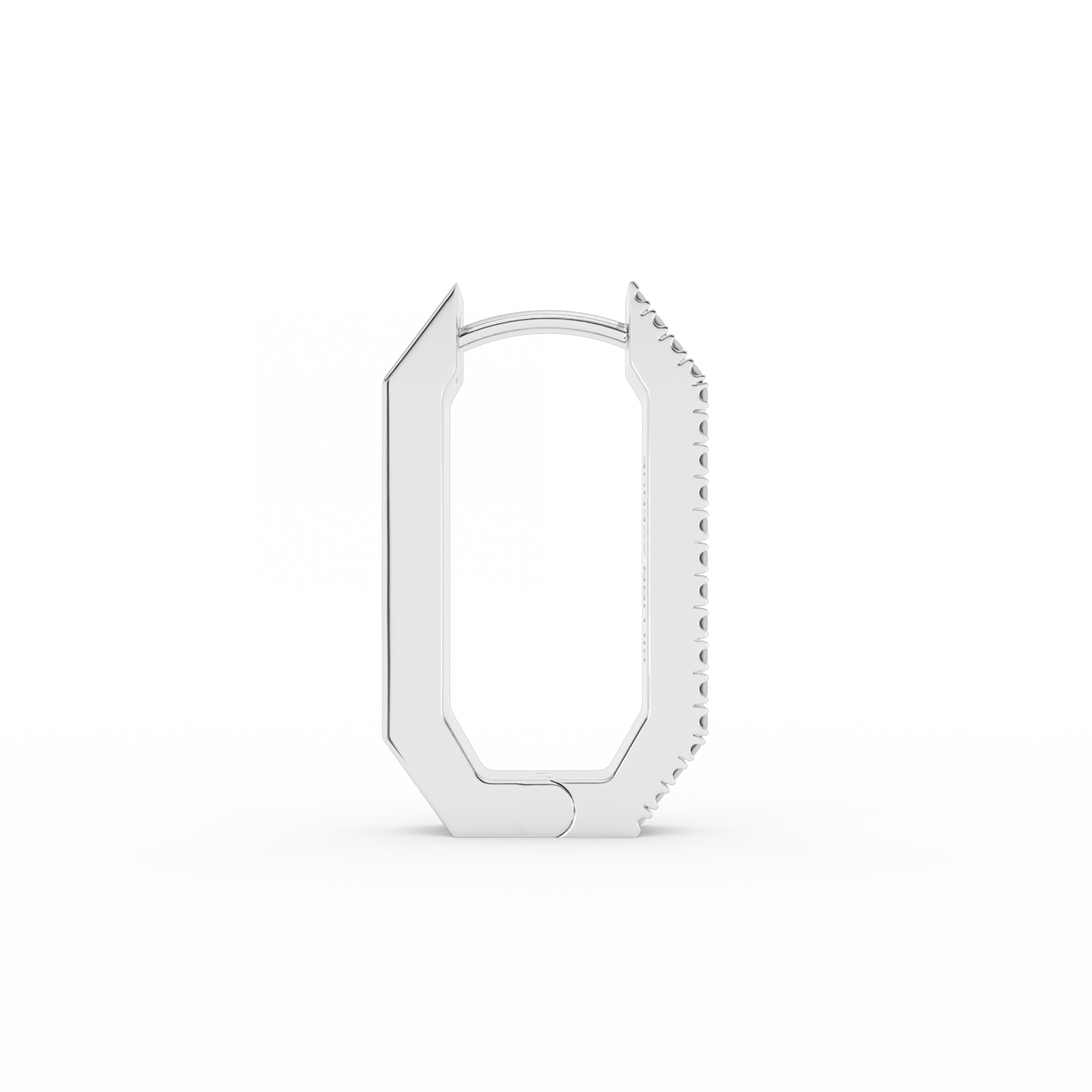 PENDIENTE CORTO OCTA MAX CON DIAMANTES