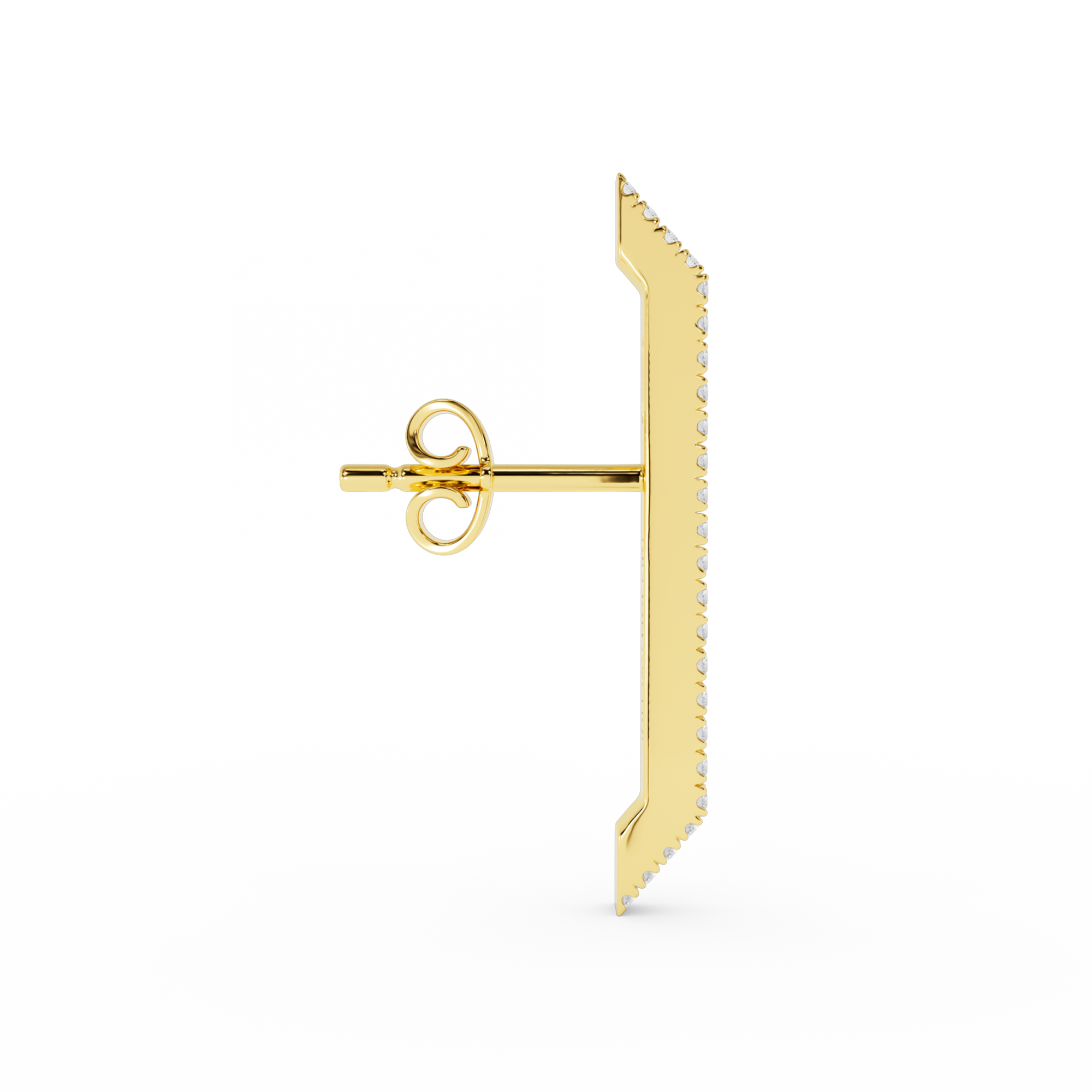 ODETTE LUNETTES X BA OCTA DIAMOND EARSTUD