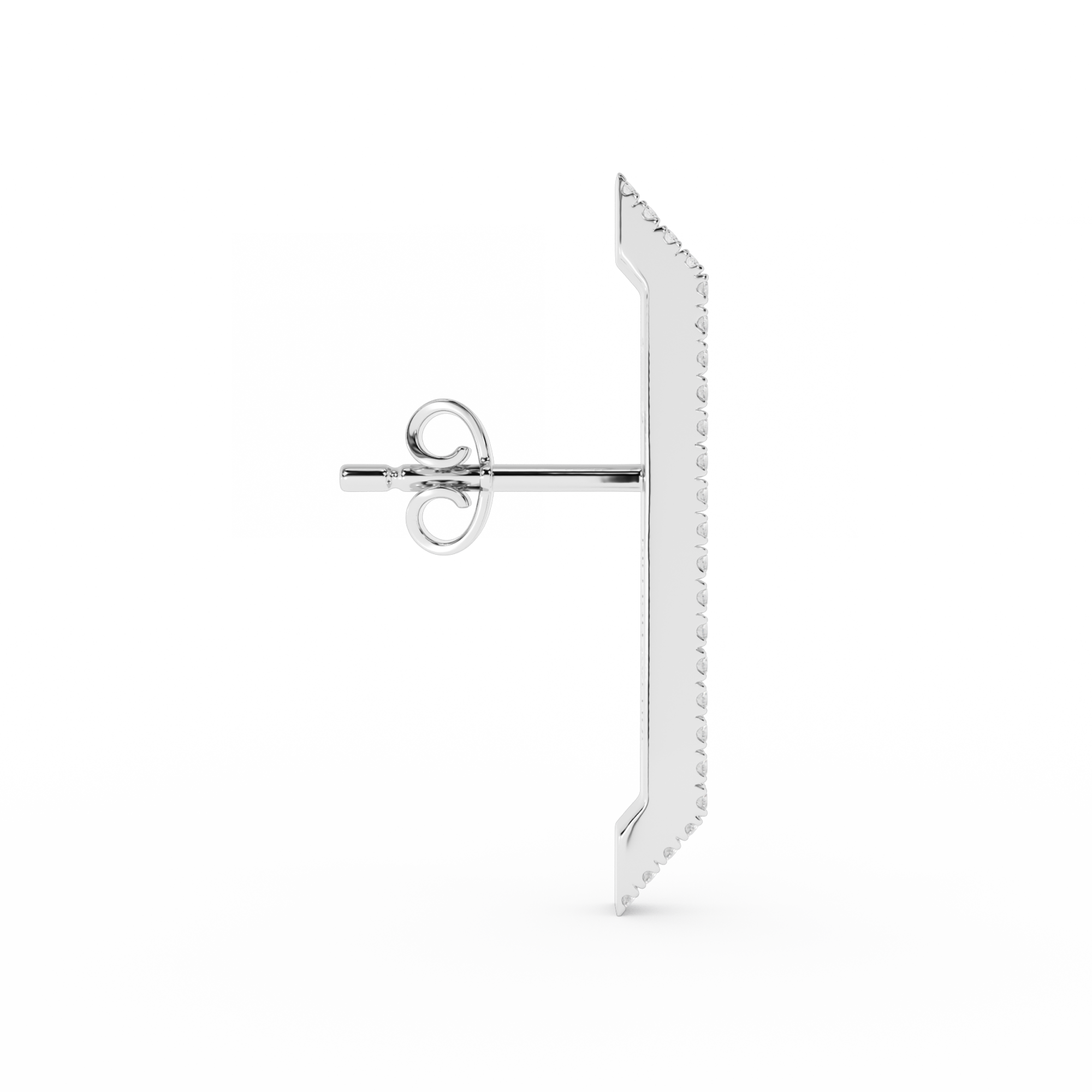 ODETTE LUNETTES X BA BOUCLE D'OREILLE DIAMANTÉE OCTA