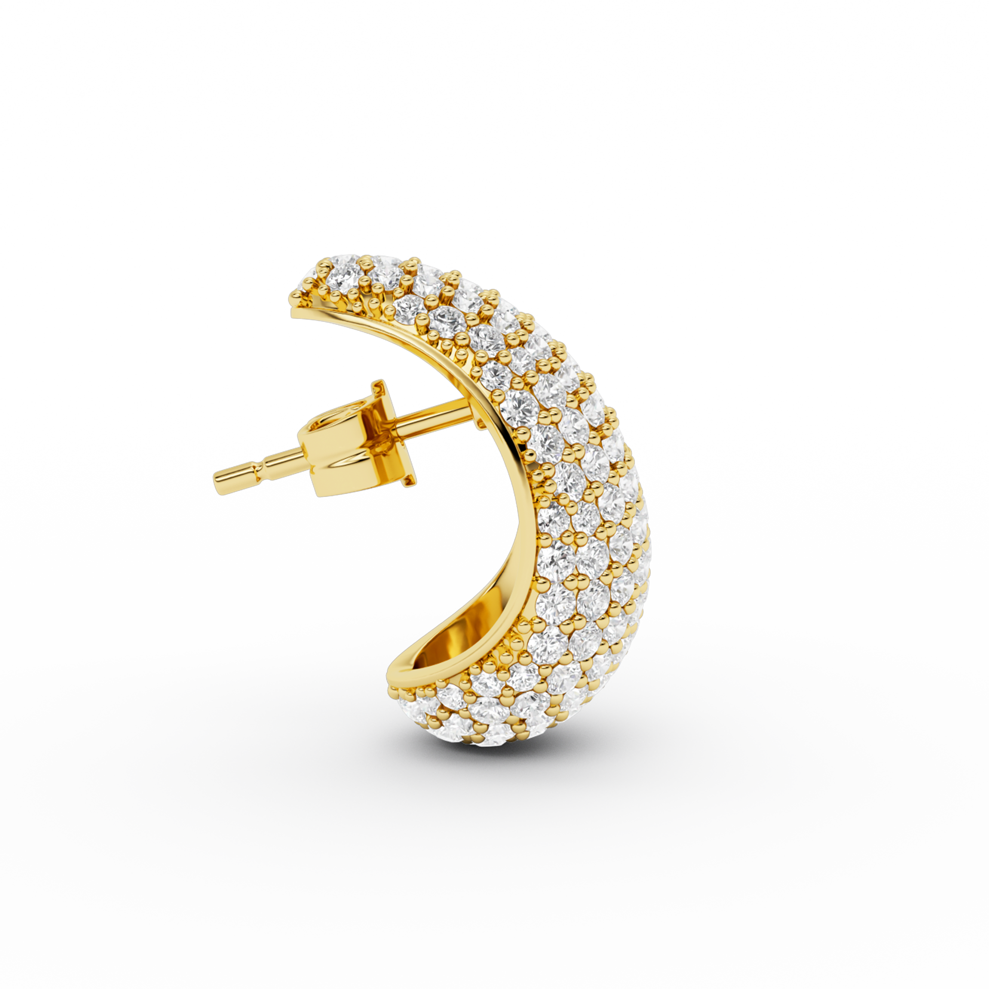 SMALL BULB DIAMOND EARSTUD
