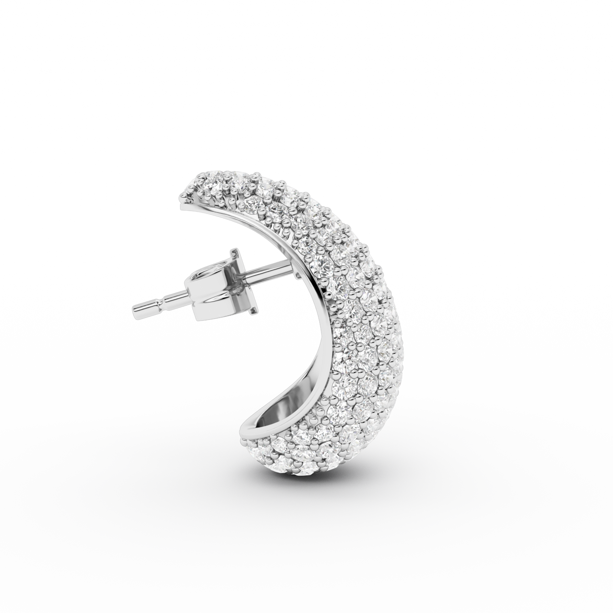 SMALL BULB DIAMOND EARSTUD