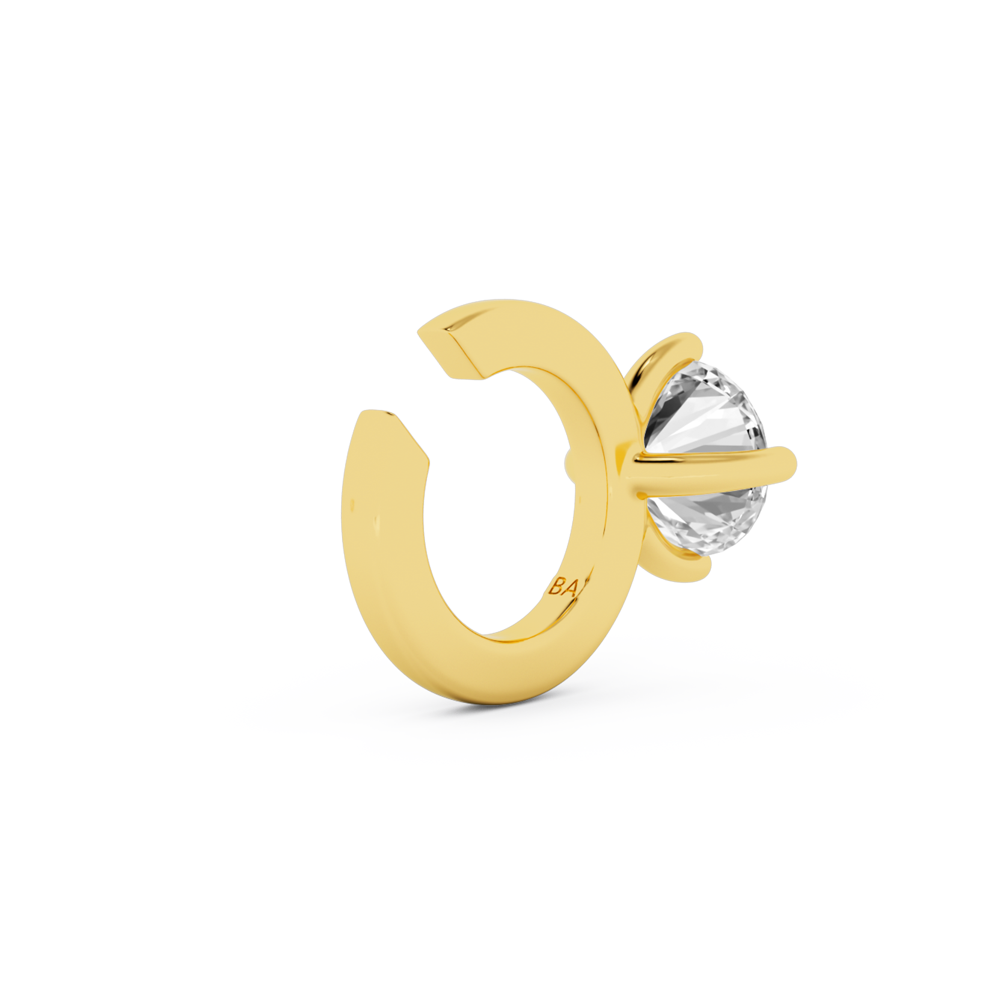 SOLITAIRE CLASSIC EARCUFF