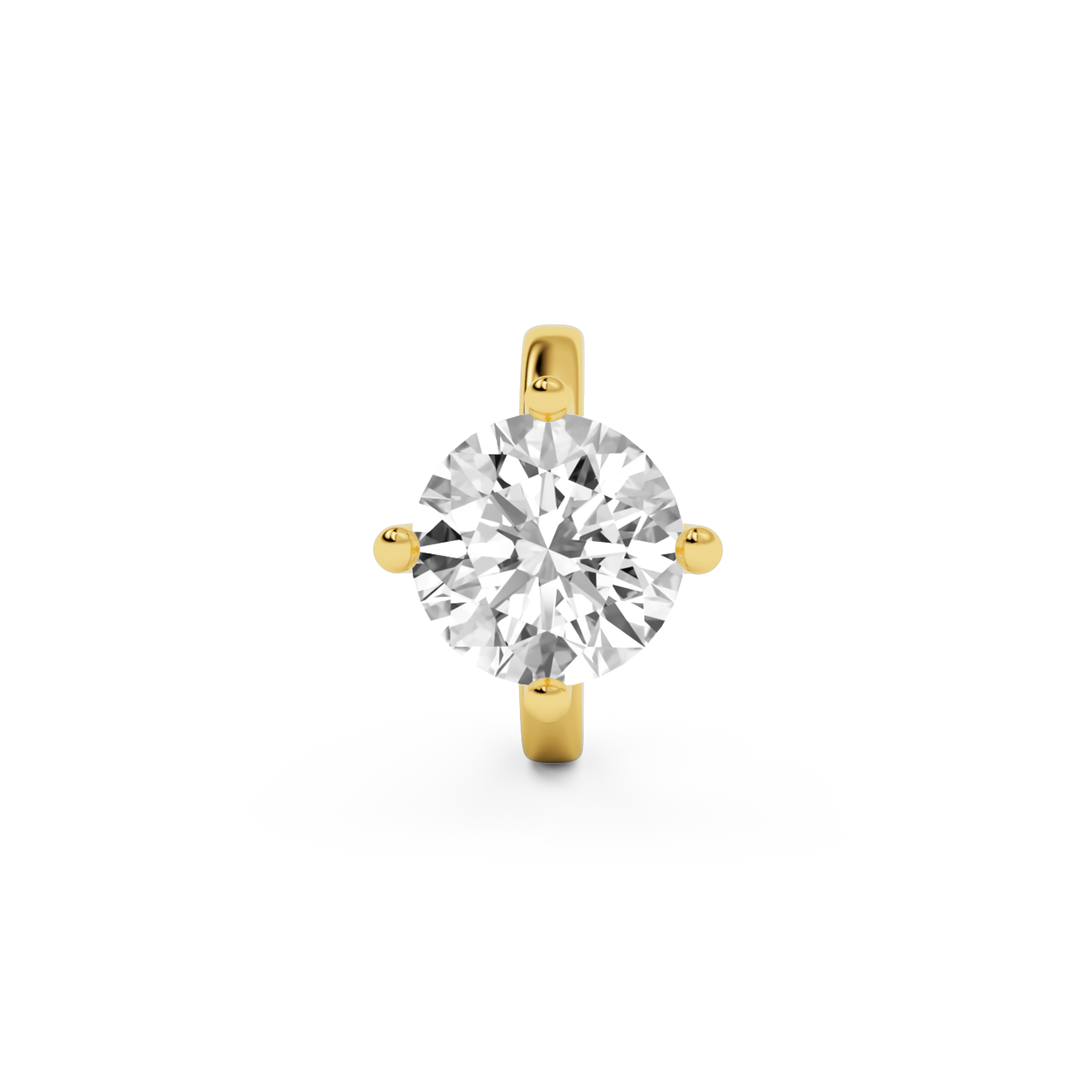 SOLITAIRE CLASSIC EARCUFF