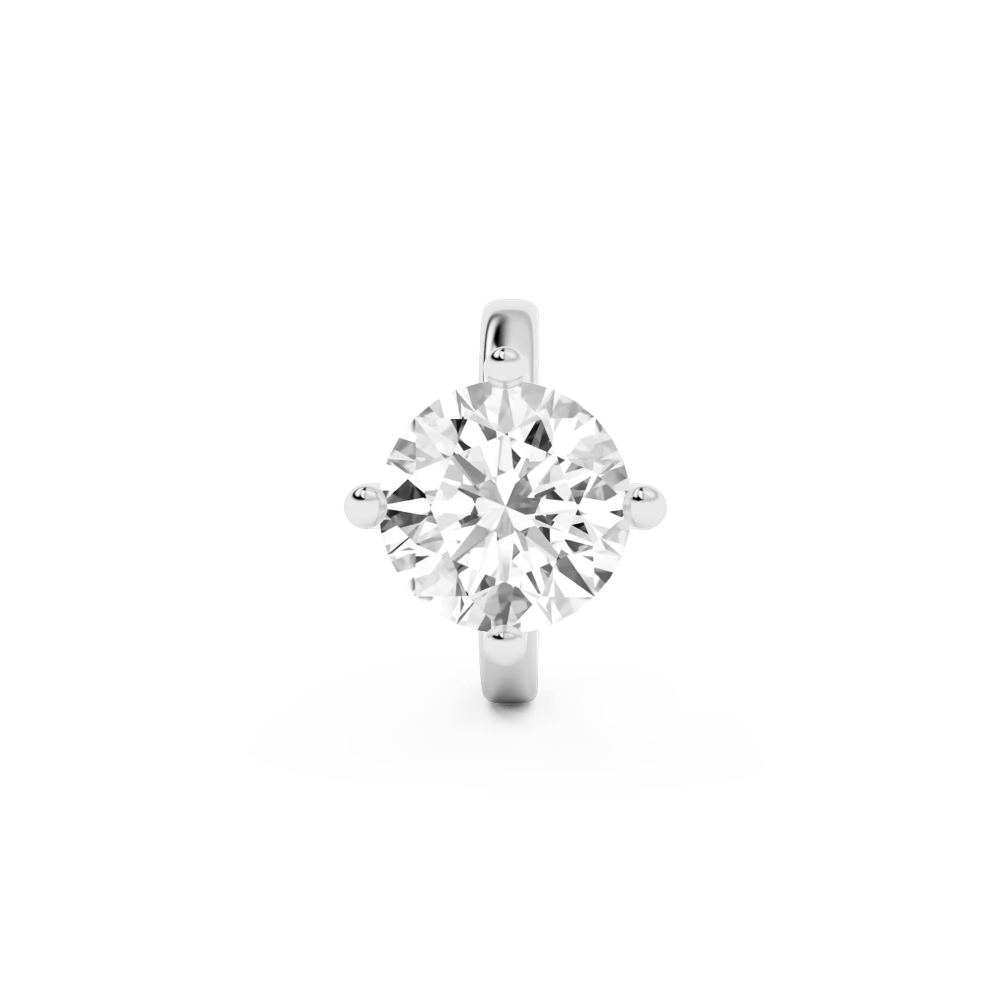 SOLITAIRE CLASSIC EARCUFF