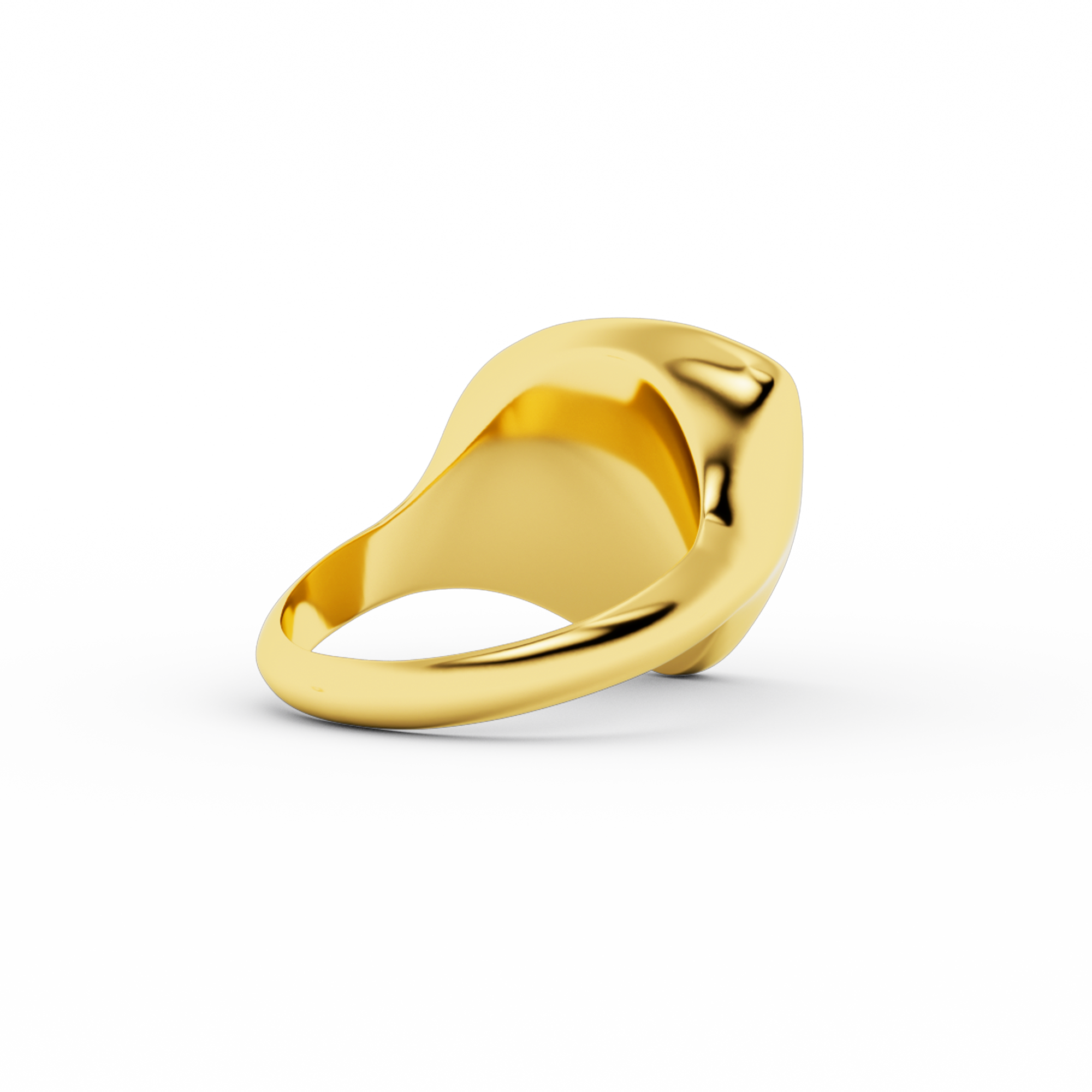 TRIANGLE SIGNET RING