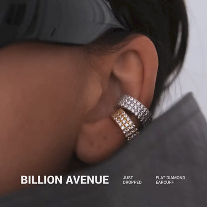FLAT DIAMOND EARCUFF