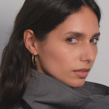 IVA L EARRING 30MM