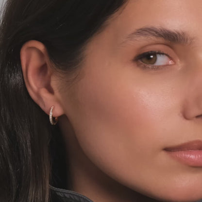 IVY S DIAMOND EARRING 15MM