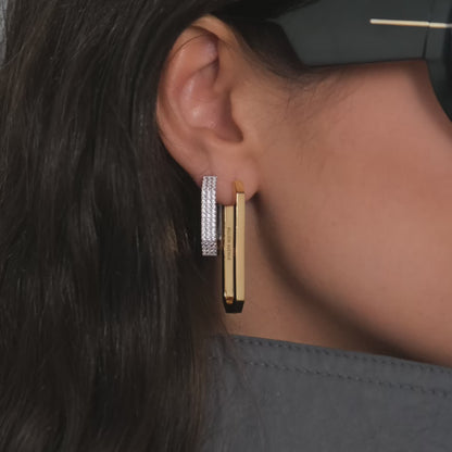OCTA LONG EARRING