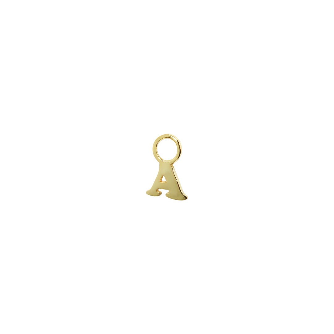 Alphabet Charm Gold