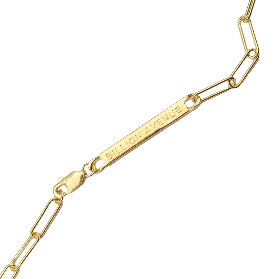 Clip Chain Necklace Gold