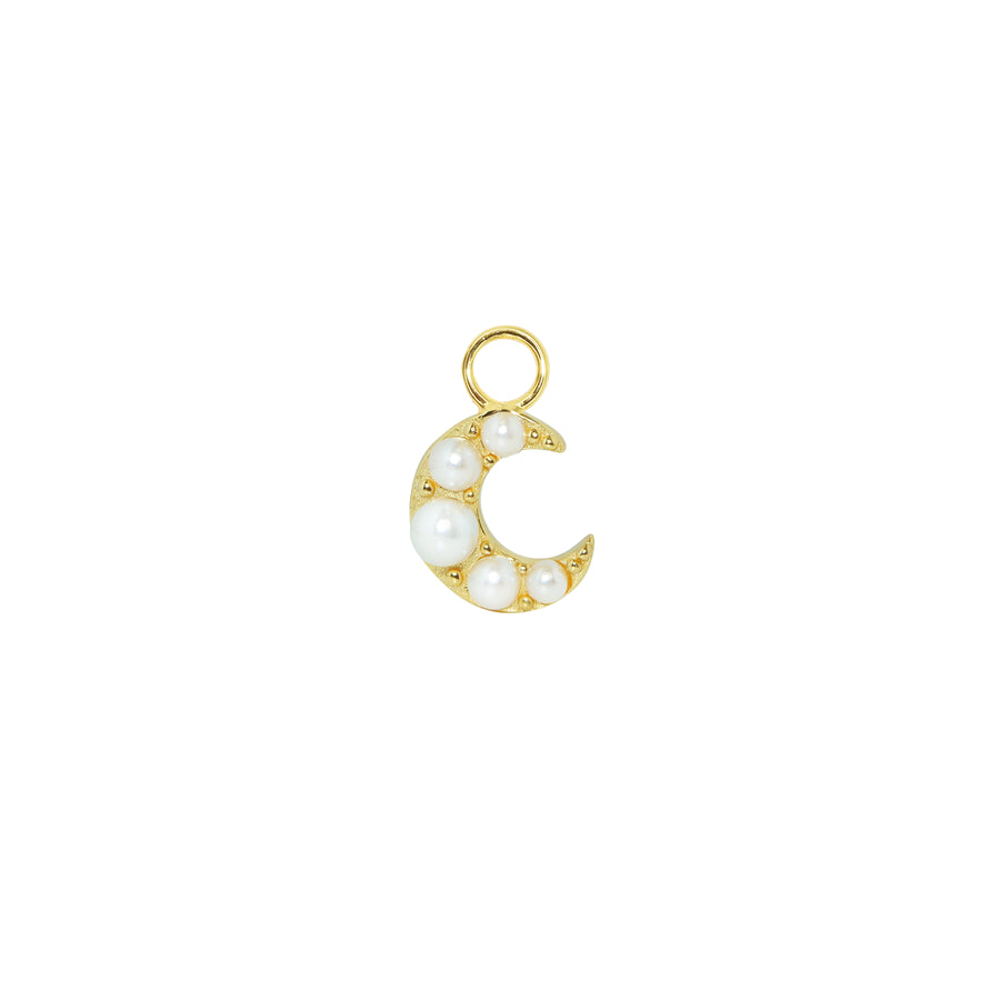 Pearl Moon Charm