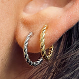 Swirl Earring Silver