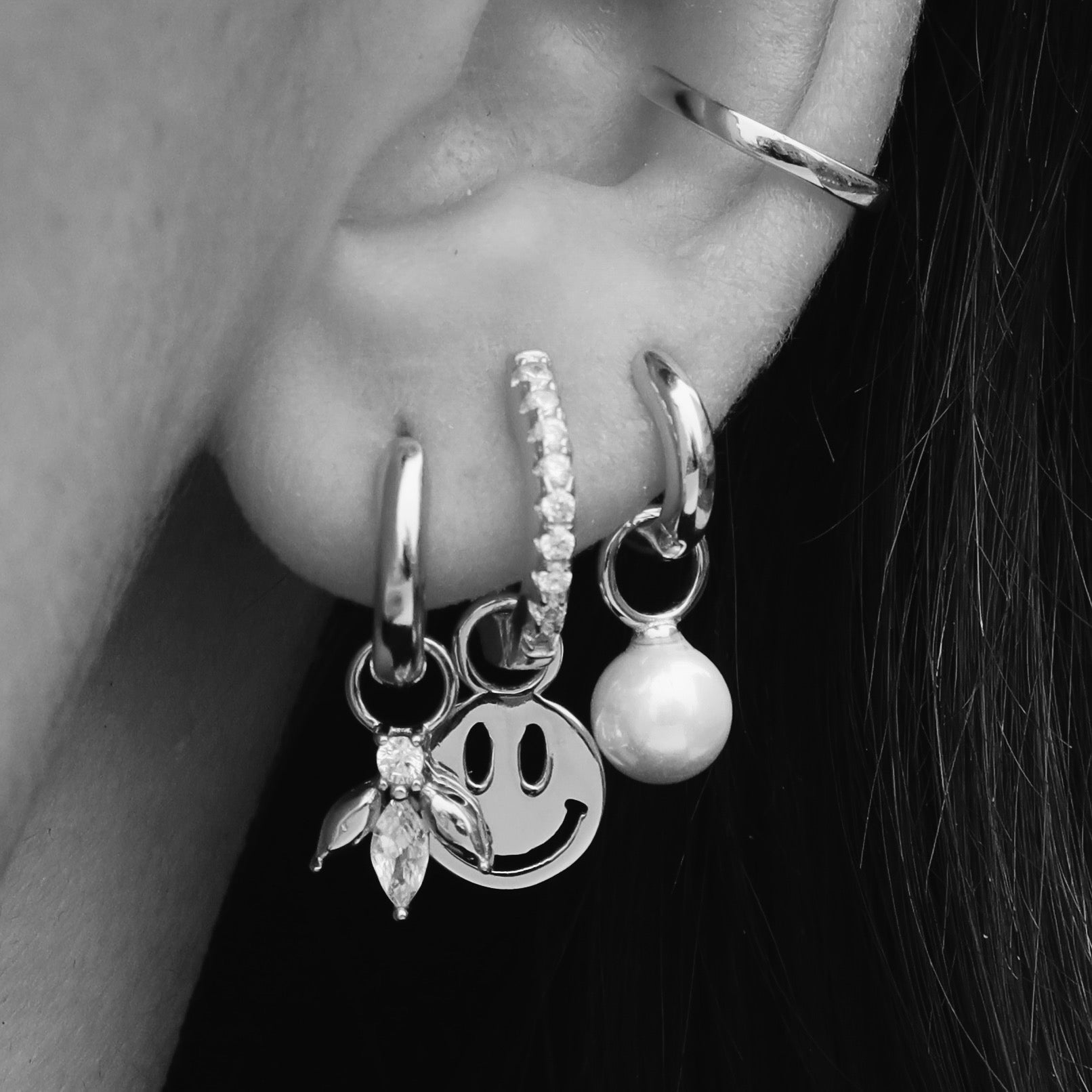 Bee Charm Silver