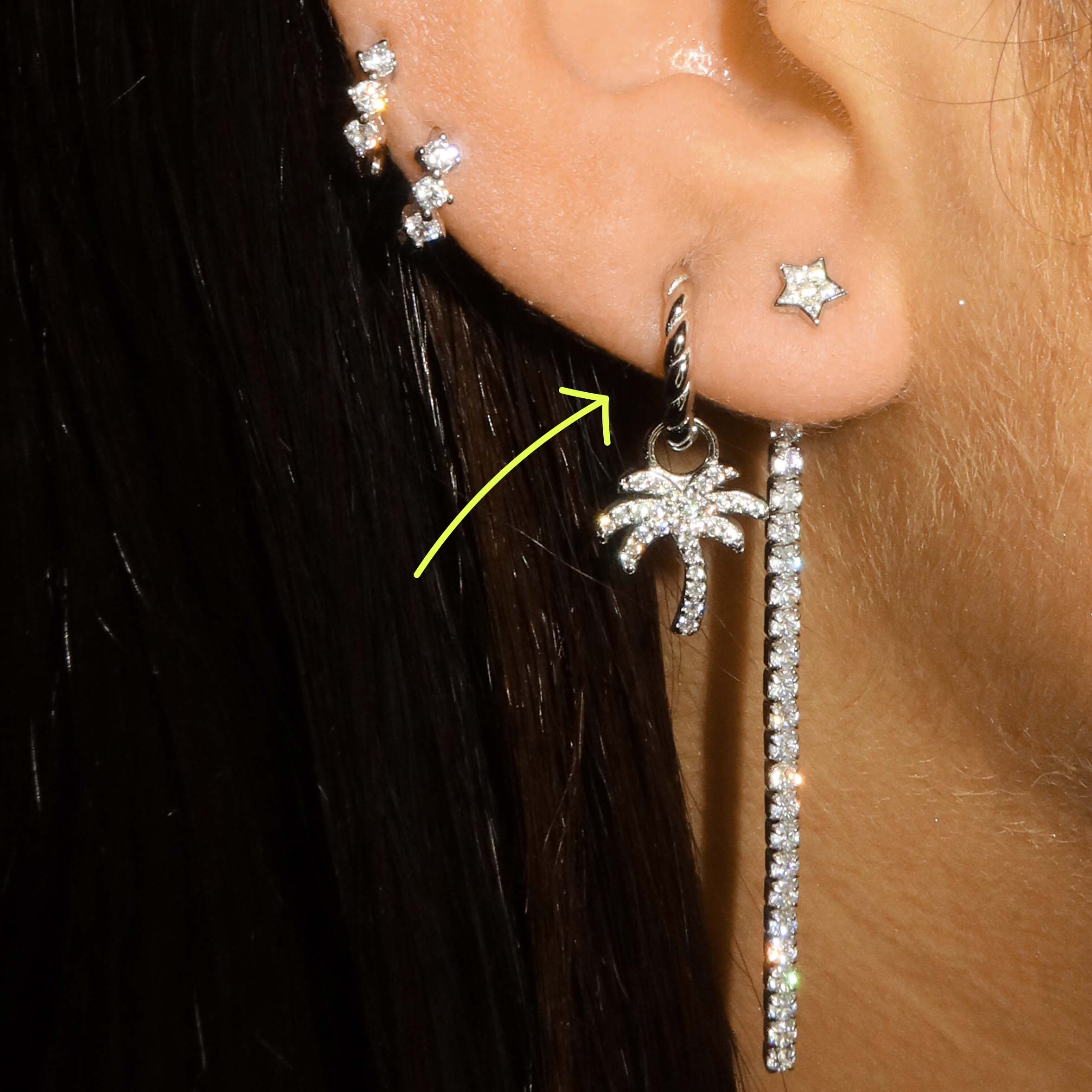 Swirl Earring Silver
